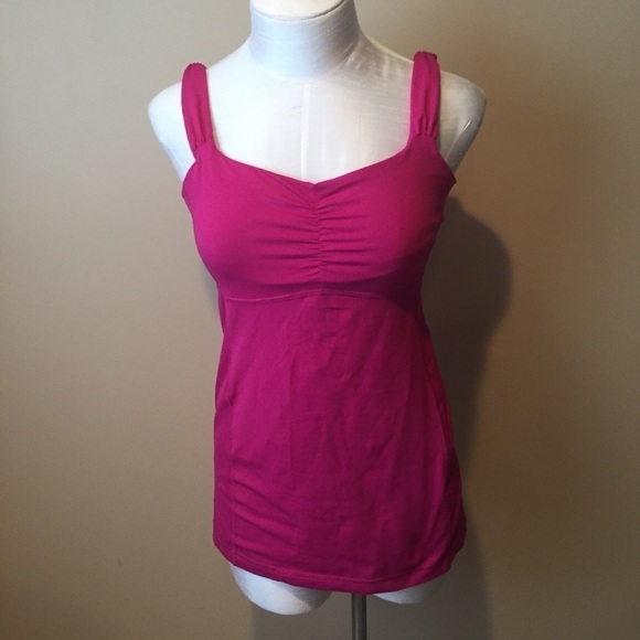 Lululemon Aria Tank Sz 8 Raspberry - Picture 2 of 6